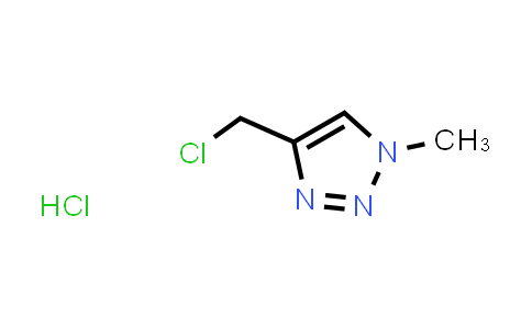 CAS No. 327985-63-7, 4-(Chloromethyl)-1-methyl-1H-1,2,3-triazole hydrochloride