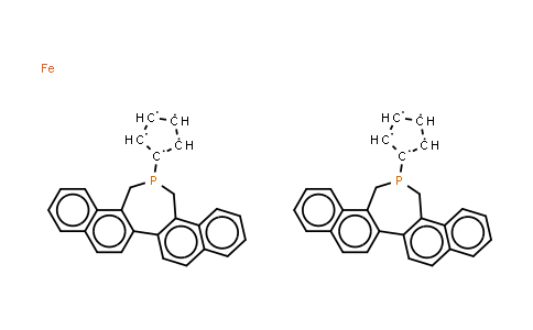 CAS No. 328395-00-2, 1,1'-Bis[(11bR)-3,5-dihydro-4H-dinaphtho[2,1-c:1',2'-e]phosphepin-4-yl]ferrocene
