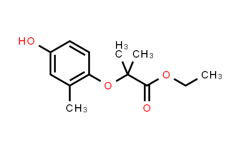 CAS No. 328919-32-0, Ethyl 2-(4-hydroxy-2-methylphenoxy)-2-methylpropanoate