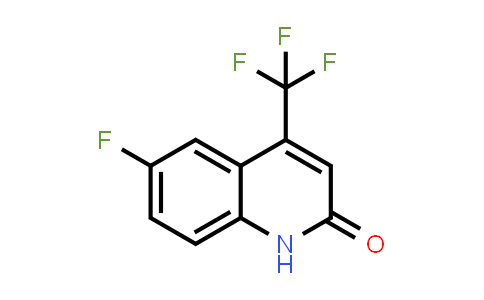 CAS No. 328956-08-7, 6-Fluoro-4-(trifluoromethyl)quinolin-2(1H)-one