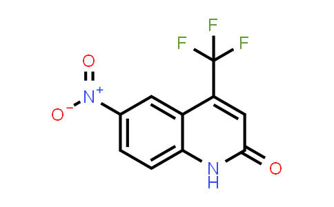 CAS No. 328956-38-3, 6-Nitro-4-(trifluoromethyl)quinolin-2(1H)-one