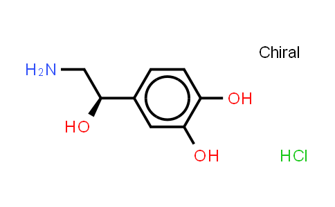 CAS No. 329-56-6, Norepinephrine (hydrochloride)