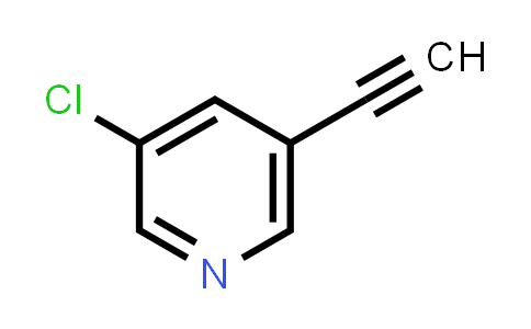 CAS No. 329202-22-4, 3-Chloro-5-ethynylpyridine
