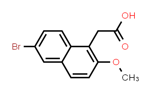 CAS No. 329269-13-8, (6-Bromo-2-methoxy-1-naphthyl)acetic acid