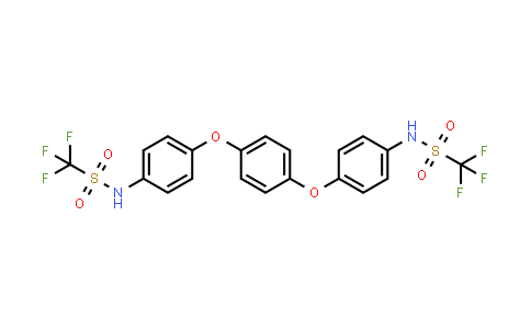 CAS No. 329317-94-4, Methanesulfonamide, N,N'-[1,4-phenylenebis(oxy-4,1-phenylene)]bis[1,1,1-trifluoro- (9CI)