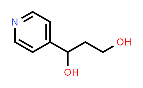 CAS No. 329325-40-8, 1-(Pyridin-4-yl)propane-1,3-diol