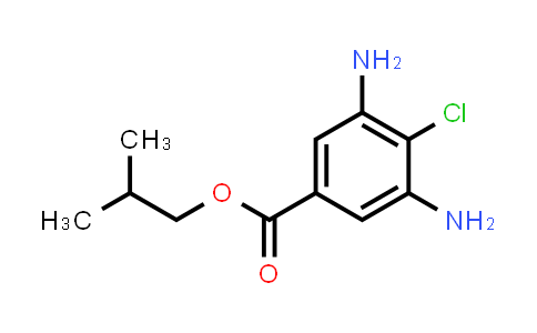 CAS No. 32961-44-7, Isobutyl 3,5-diamino-4-chlorobenzoate
