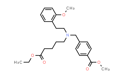 CAS No. 329774-41-6, Methyl 4-(((5-ethoxy-5-oxopentyl)(2-methoxyphenethyl)amino)methyl)benzoate