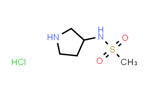CAS No. 329794-44-7, N-(Pyrrolidin-3-yl)methanesulfonamide hydrochloride