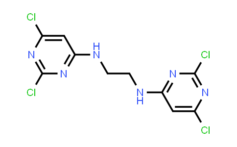 CAS No. 32998-02-0, Pyrimidine, 4,4'-(ethylenediimino)bis[2,6-dichloro-