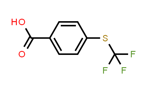 CAS No. 330-17-6, 4-((Trifluoromethyl)thio)benzoic acid