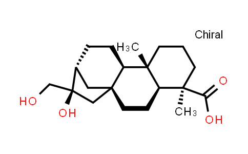 CAS No. 3301-61-9, Kauran-18-oic acid, 16,17-dihydroxy-