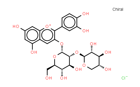 CAS No. 33012-73-6, Cyanidine 3-sambubioside