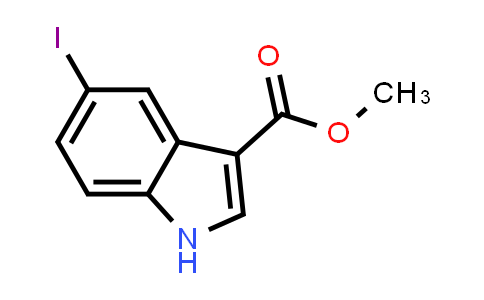 CAS No. 330195-72-7, methyl 5-iodo-1H-indole-3-carboxylate