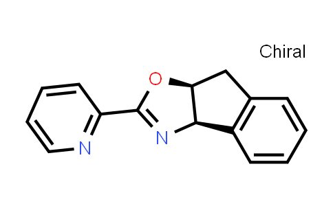 CAS No. 330443-74-8, (3aR,8aS)-3a,8a-Dihydro-2-(2-pyridinyl)-8H-indeno[1,2-d]oxazole