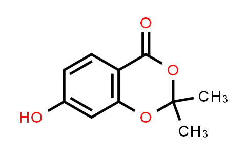 CAS No. 330555-87-8, 7-Hydroxy-2,2-dimethyl-4H-benzo[d][1,3]dioxin-4-one