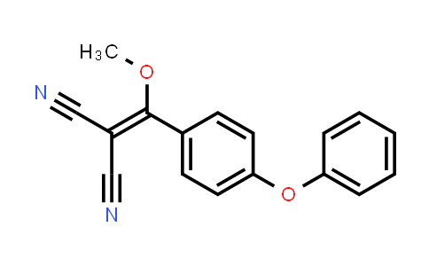 CAS No. 330792-69-3, 2-(Methoxy(4-phenoxyphenyl)methylene)malononitrile