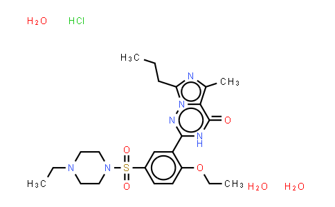 CAS No. 330808-88-3, Vardenafil (hydrochloride trihydrate)