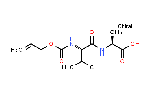 CAS No. 330970-70-2, ((Allyloxy)carbonyl)-L-valyl-L-alanine