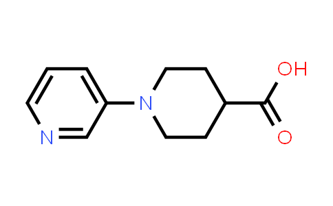 CAS No. 330985-24-5, 1-(3-Pyridinyl)-4-piperidinecarboxylic acid