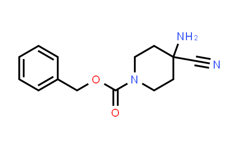 CAS No. 331281-15-3, Benzyl 4-amino-4-cyanopiperidine-1-carboxylate