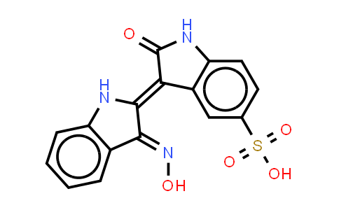CAS No. 331467-05-1, Indirubin-3'-monoxime-5-sulphonic acid