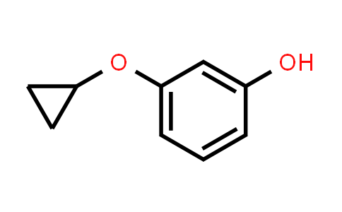 CAS No. 331746-00-0, 3-Cyclopropoxyphenol