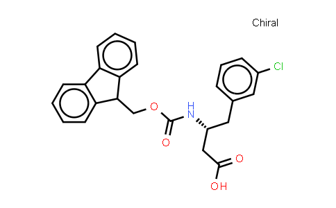 CAS No. 331763-57-6, Fmoc-(R)-3-amino-4-(3-chlorophenyl)-butyric acid