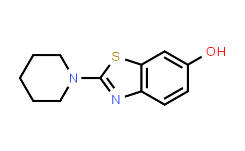 CAS No. 33186-15-1, 2-(Piperidin-1-yl)benzo[d]thiazol-6-ol