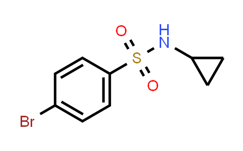 CAS No. 331950-30-2, 4-Bromo-N-cyclopropylbenzenesulfonamide