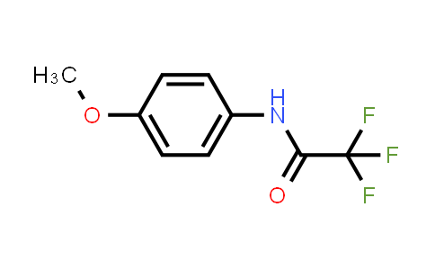 CAS No. 332-34-3, 2,2,2-Trifluoro-N-(4-methoxyphenyl)acetamide