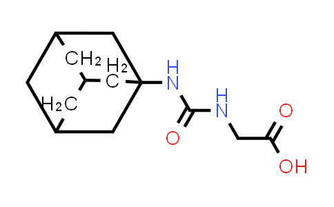CAS No. 33200-18-9, N-[(1-Adamantylamino)carbonyl]glycine