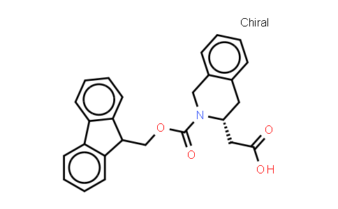 CAS No. 332064-67-2, Fmoc-(R)-1,2,3,4-Tetrahydro-isoquinoline-3-aceticacid