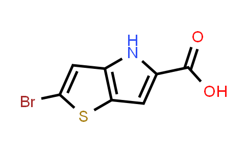 CAS No. 332099-09-9, 2-Bromo-4H-thieno[3,2-b]pyrrole-5-carboxylic acid