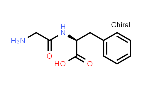 CAS No. 3321-03-7, (S)-2-(2-Aminoacetamido)-3-phenylpropanoic acid