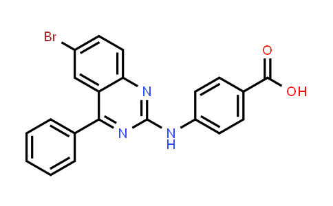 MC549149 | 332102-08-6 | 4-[(6-Bromo-4-phenylquinazolin-2-yl)amino]benzoic acid