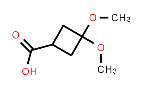 332187-56-1 | 3,3-Dimethoxycyclobutanecarboxylic acid
