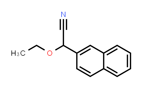 CAS No. 33224-80-5, 2-Ethoxy-2-(2-naphthyl)ethanenitril