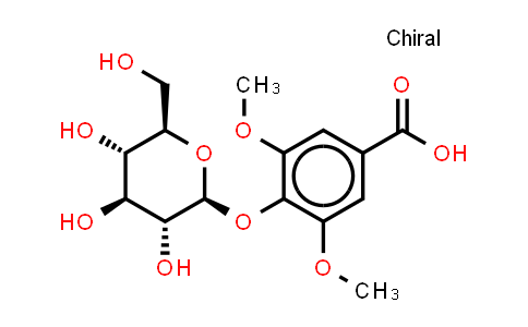 CAS No. 33228-65-8, Syringic acid-4-β-D-glucopyranoside
