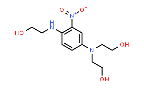 CAS No. 33229-34-4, 2,2'-((4-((2-Hydroxyethyl)amino)-3-nitrophenyl)azanediyl)diethanol
