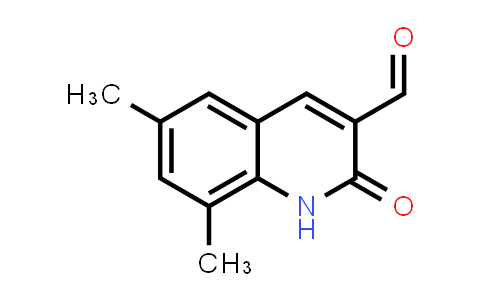 CAS No. 332883-19-9, 6,8-Dimethyl-2-oxo-1,2-dihydroquinoline-3-carbaldehyde