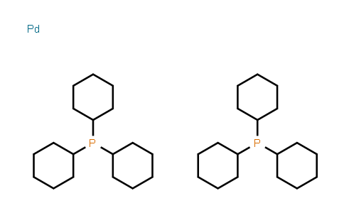 CAS No. 33309-88-5, Bis(tricyclohexylphosphine)palladium