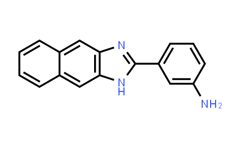 CAS No. 333395-01-0, 3-(1H-Naphtho[2,3-d]imidazol-2-yl)aniline
