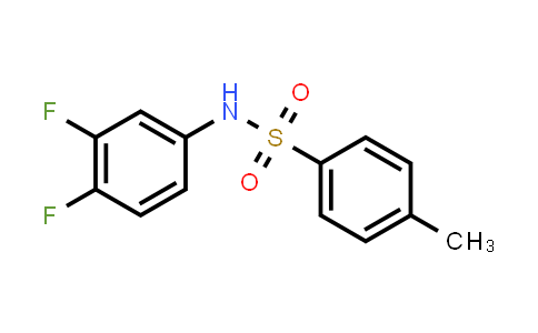 CAS No. 333430-39-0, N-(3,4-Difluorophenyl)-4-methylbenzenesulfonamide