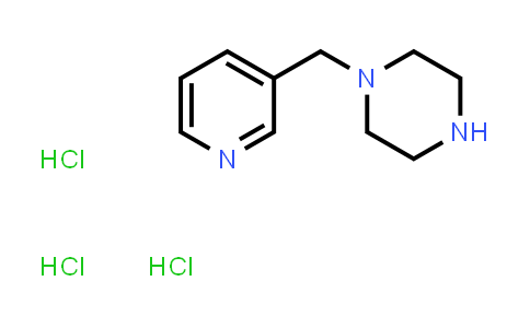CAS No. 333992-77-1, 1-(3-Pyridylmethyl)piperazine trihydrochloride