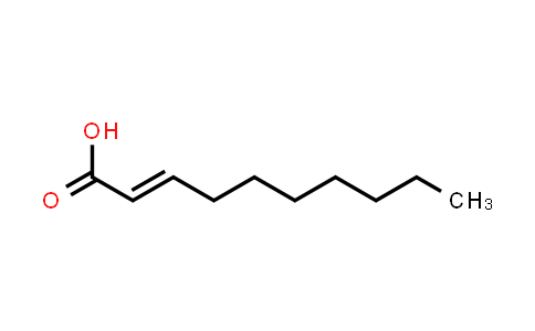 CAS No. 334-49-6, (E)-2-Decenoic acid
