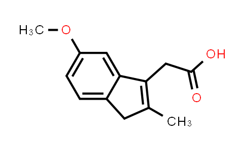 CAS No. 33413-42-2, 2-(5-Methoxy-2-methyl-1H-inden-3-yl)acetic acid