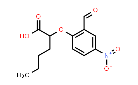DY549364 | 335153-21-4 | 2-(2-Formyl-4-nitrophenoxy)hexanoic acid