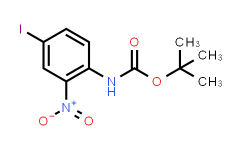 CAS No. 335254-69-8, tert-Butyl (4-iodo-2-nitrophenyl)carbamate