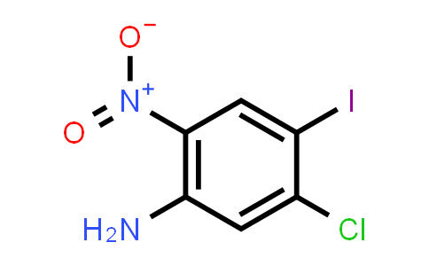 CAS No. 335349-57-0, 5-Chloro-4-iodo-2-nitroaniline